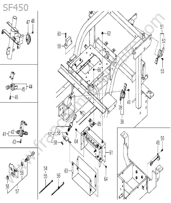 Capteurs - contacteurs ISEKI SF450