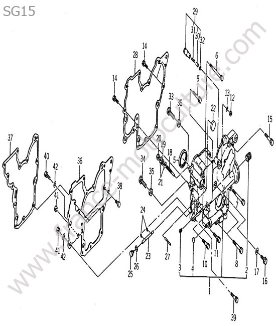 Carter distribution ISEKI SG15