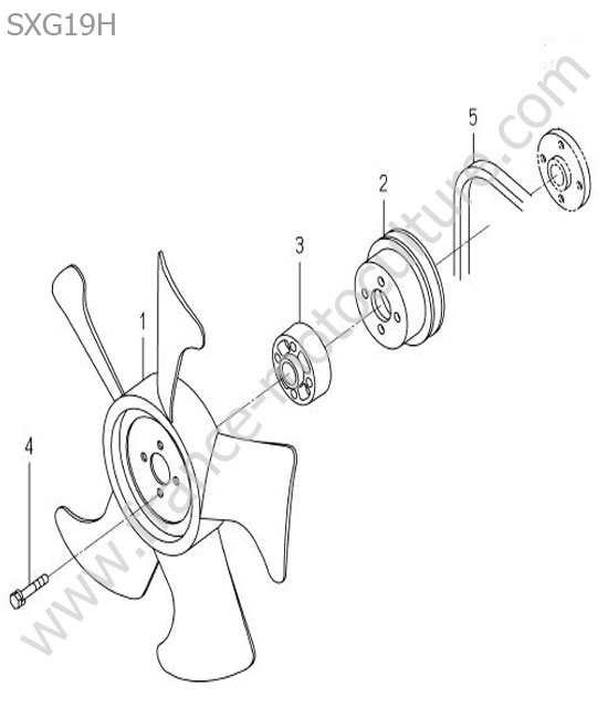 Ventilateur ISEKI SXG19