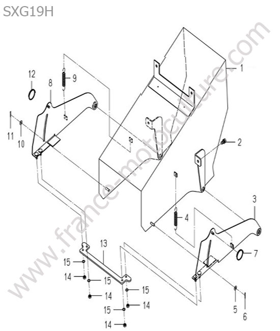 Conduit ISEKI SXG19