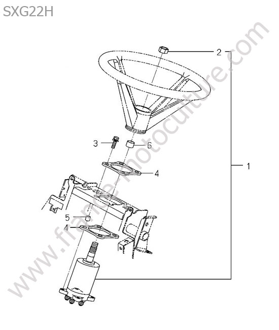 Servo direction ISEKI SXG22
