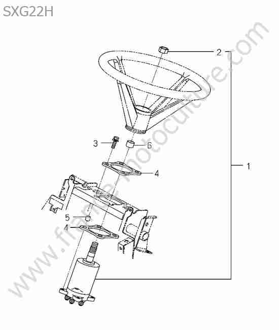 ISEKI - SXG22 : Servo direction
