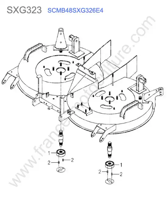 Scmb48 - support lame ISEKI SXG323