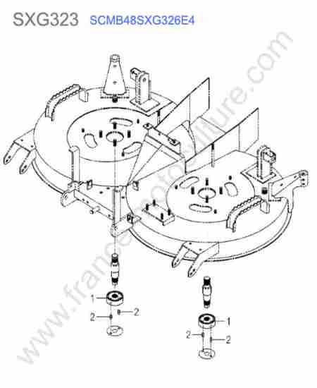 ISEKI - SXG323 : Scmb48 - support lame
