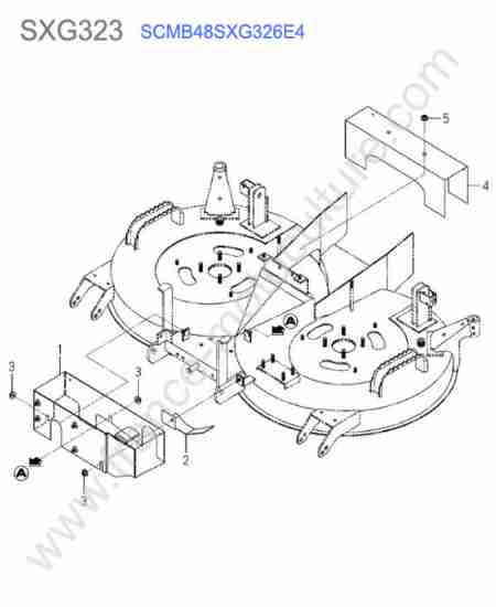 ISEKI - SXG323 : Scmb48 - carters