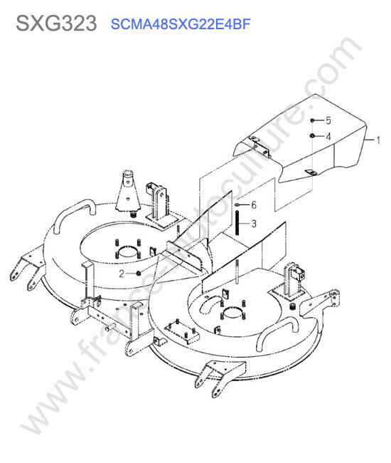 Scma48 - ejection ISEKI SXG323