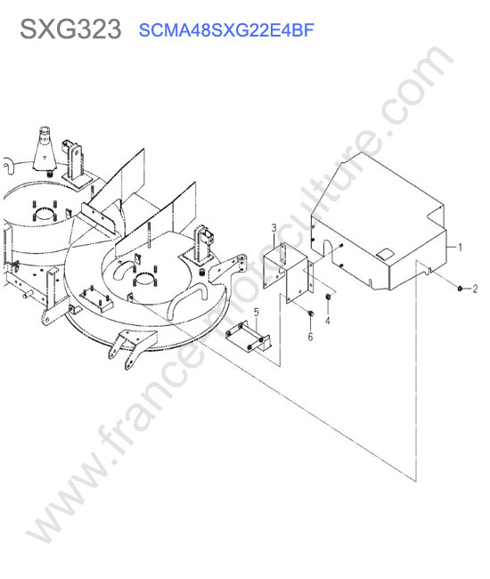 Scma48 - protection ISEKI SXG323