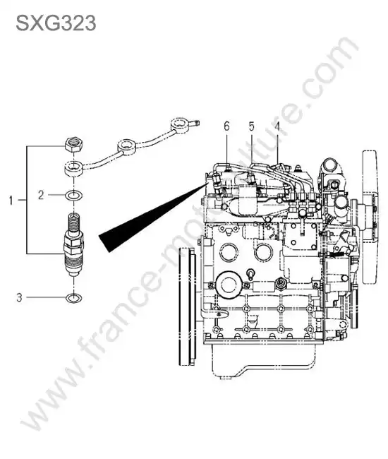 Injecteur ISEKI SXG323
