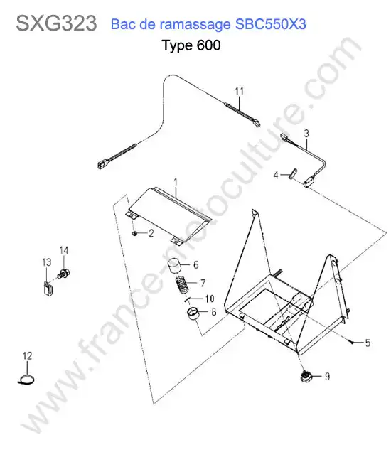 Sbc550x3-electricite (600) ISEKI SXG323
