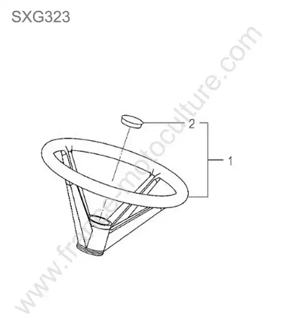 Volant ISEKI SXG323
