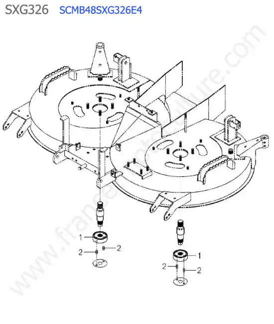 Scmb48 - support lame ISEKI SXG326