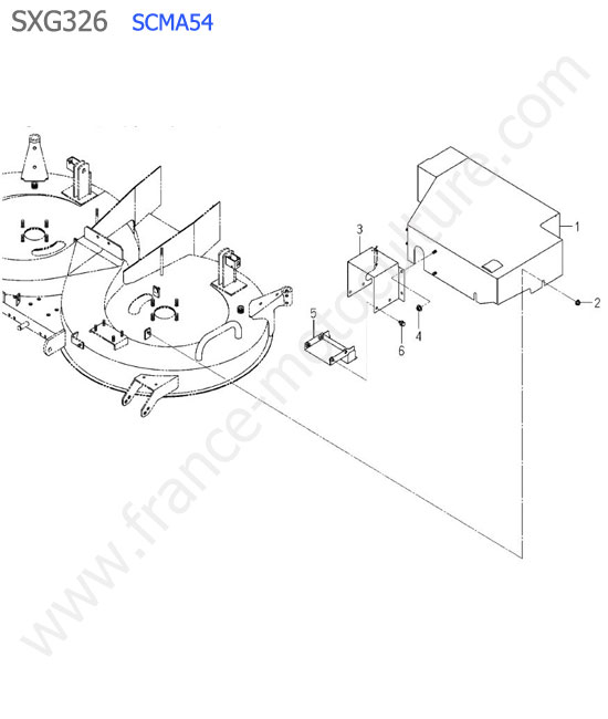 Scma54 - protection ISEKI SXG326