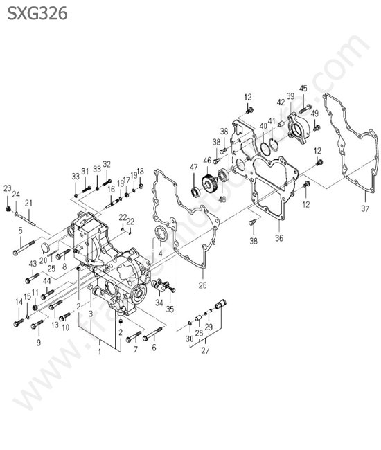 Carter distribution ISEKI SXG326
