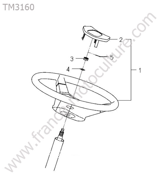 Volant ISEKI TM3160