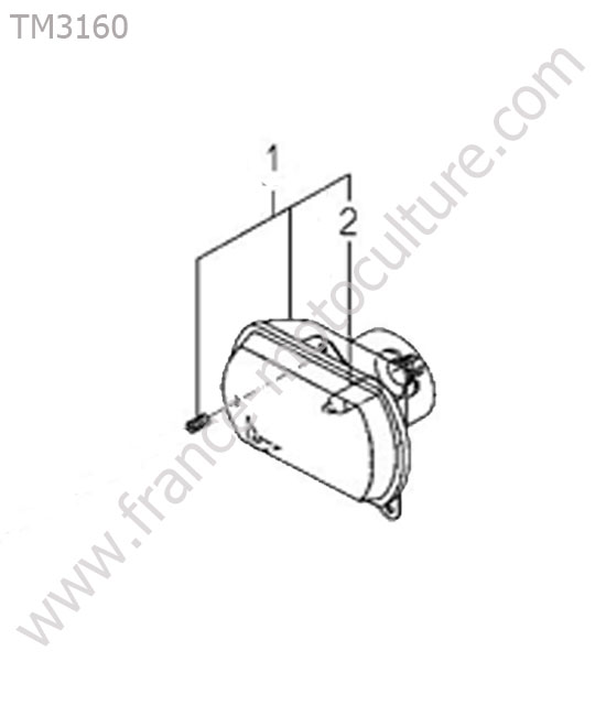 Phare avant ISEKI TM3160