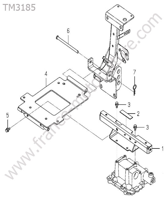 Support siege ISEKI TM3185