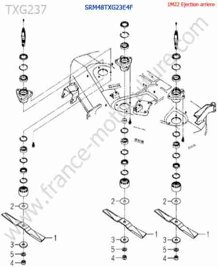 ISEKI - TXG237 : SRm48txg23 / lame