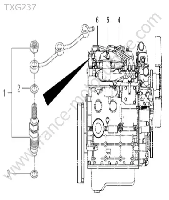 Injecteur ISEKI TXG237