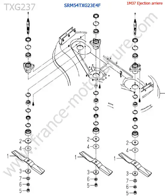 SRm54txg23 / lame ISEKI TXG237