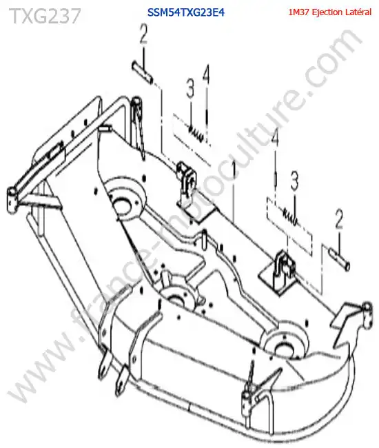 SSm54txg23 / plateau ISEKI TXG237