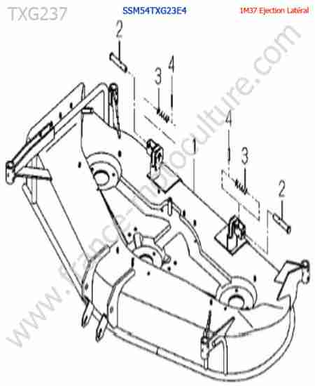 ISEKI - TXG237 : SSm54txg23 / plateau