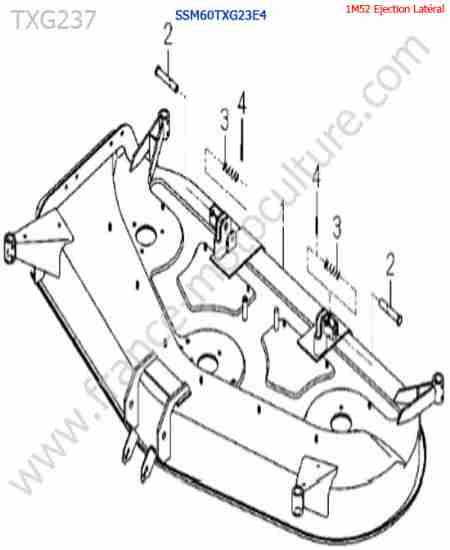ISEKI - TXG237 : SSm60txg23 / plateau
