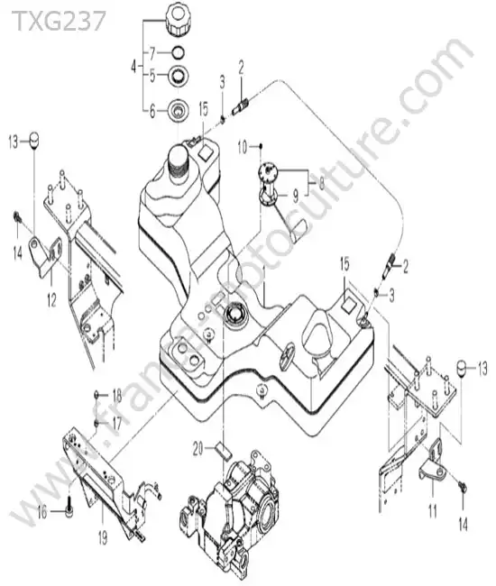 Reservoir ISEKI TXG237
