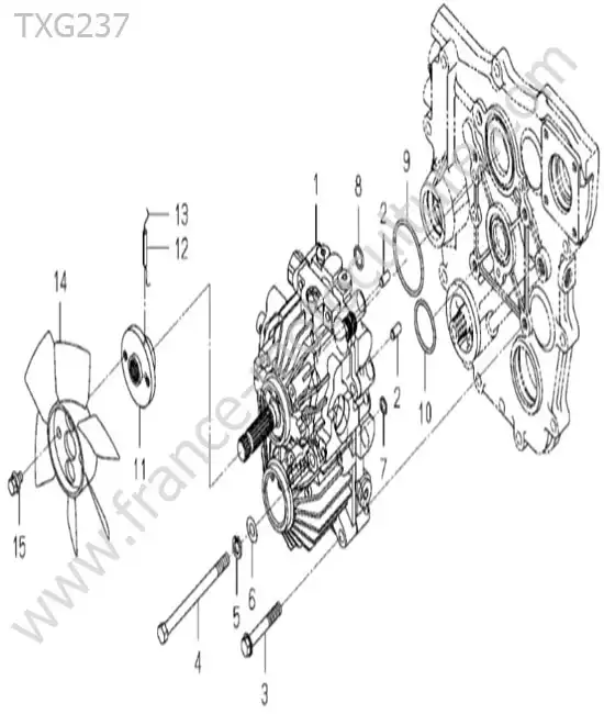 Groupe hst ISEKI TXG237