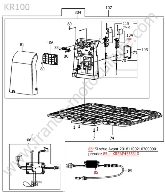 Station de charge KRESS KR100