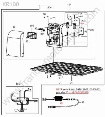 KRESS - KR100 : Station de charge