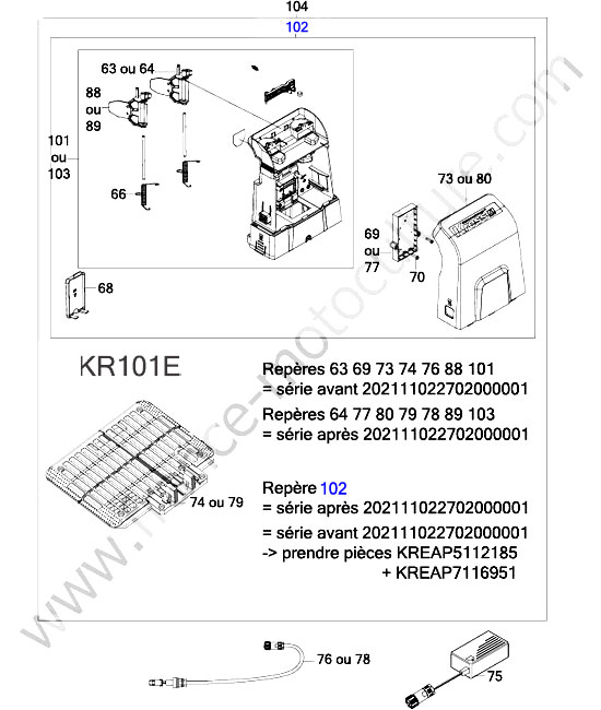 KRESS - KR101E : Station de charge