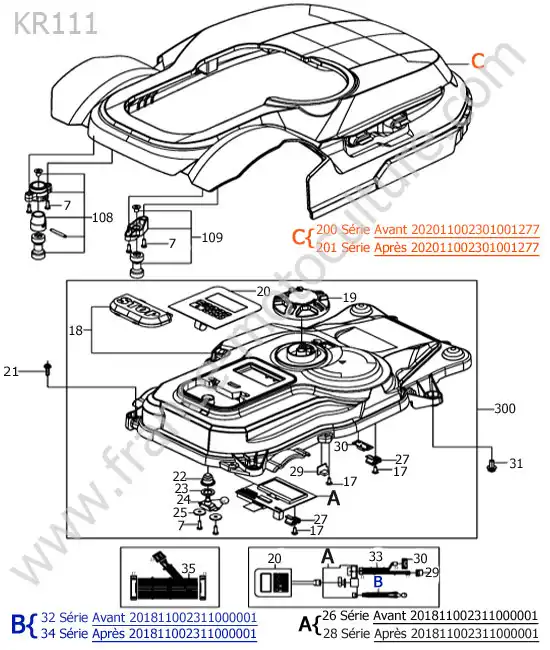 Coque / ecran / clavier KRESS KR111