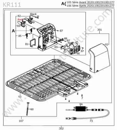 KRESS - KR111 : Station de charge