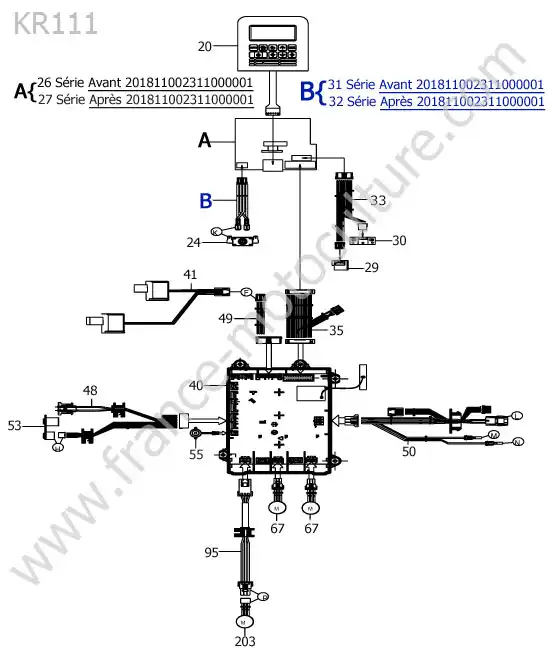Faisceau electrique KRESS KR111