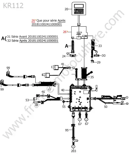 Faisceau KRESS KR112