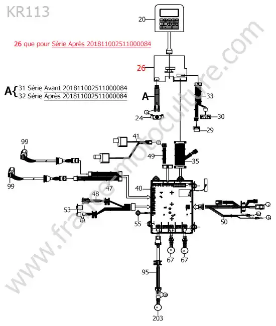 Faisceau electrique KRESS KR113