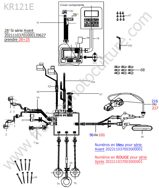 Faisceau KRESS KR121E