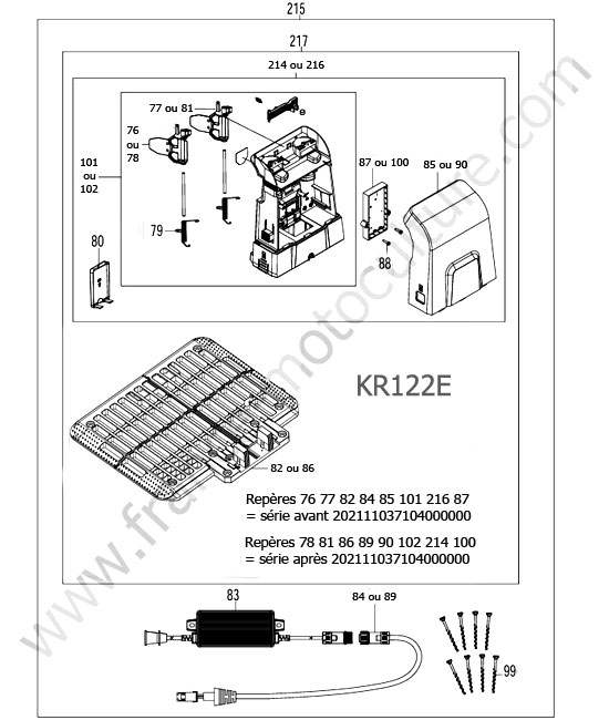 KRESS - KR122E : Station de charge
