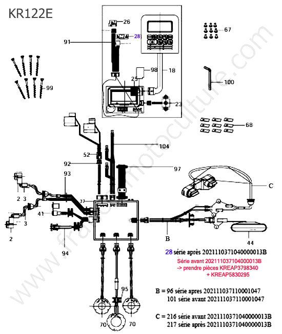 KRESS - KR122E : Connectiquelames