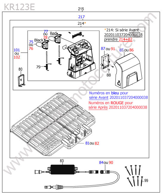 KRESS - KR123E : Station de charge