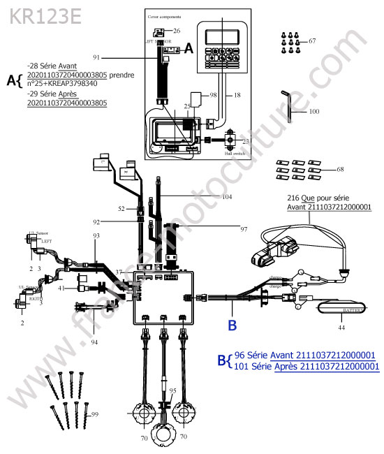 KRESS - KR123E : Faisceau