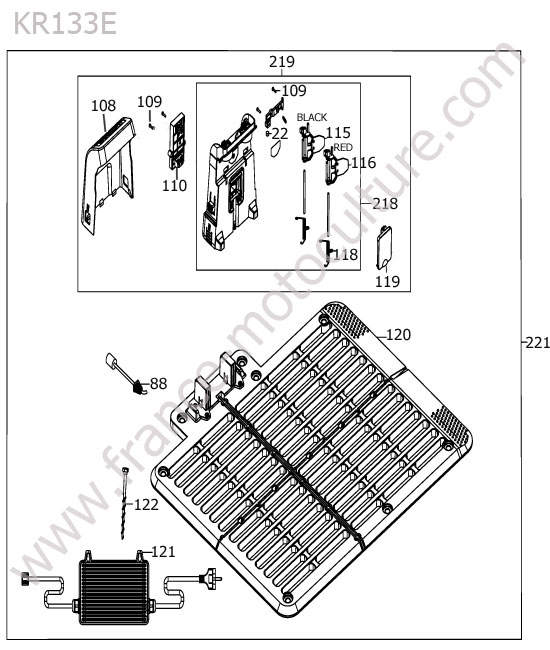KRESS - KR133E : Station de charge