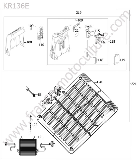 Station de charge KRESS KR136E
