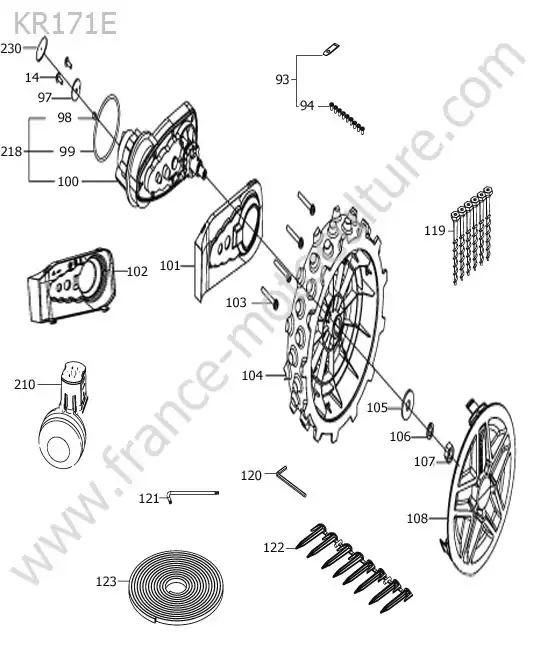 Roues KRESS KR171E