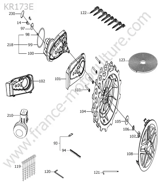 Roues KRESS KR173E
