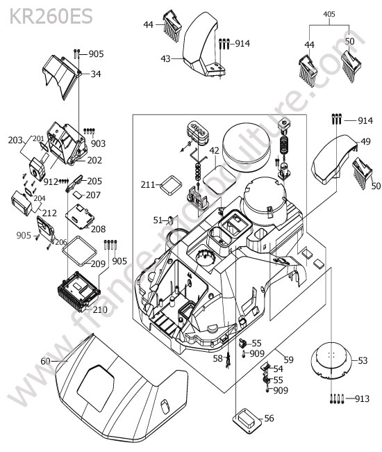 KRESS - KR260ES : Coque / rtk / camera