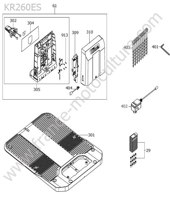 KRESS - KR260ES : Station de charge