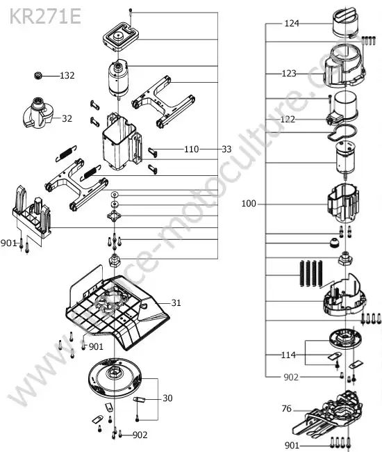 Moteur coupe KRESS KR271E