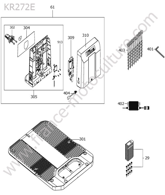 KRESS - KR272E : Station de charge