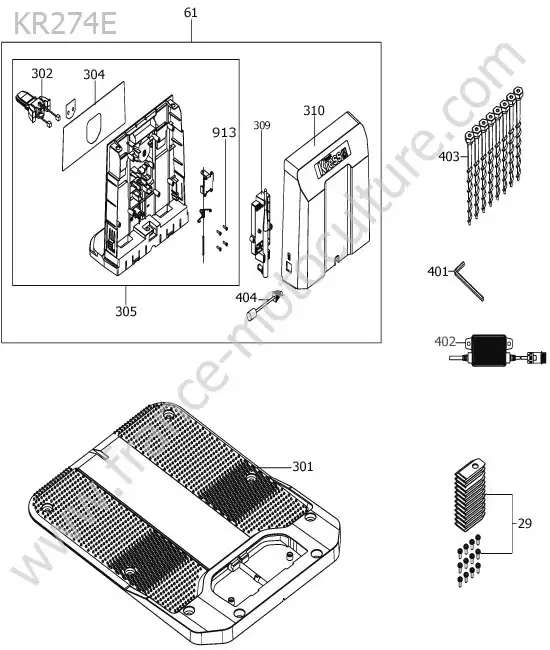 Station de charge KRESS KR274E